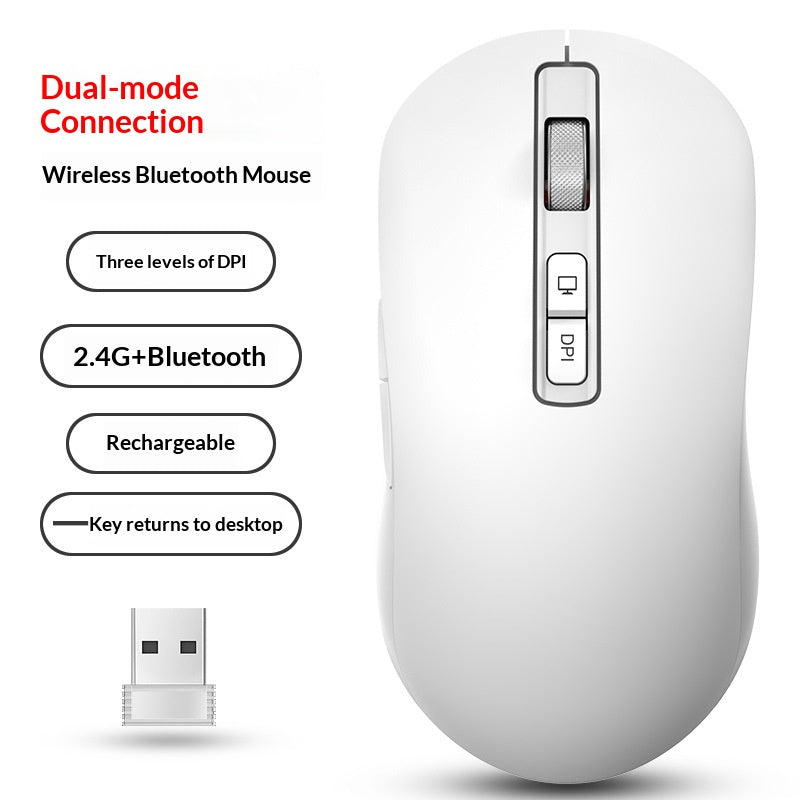Office Mouse Type-C Charging One-key Desktop Setup