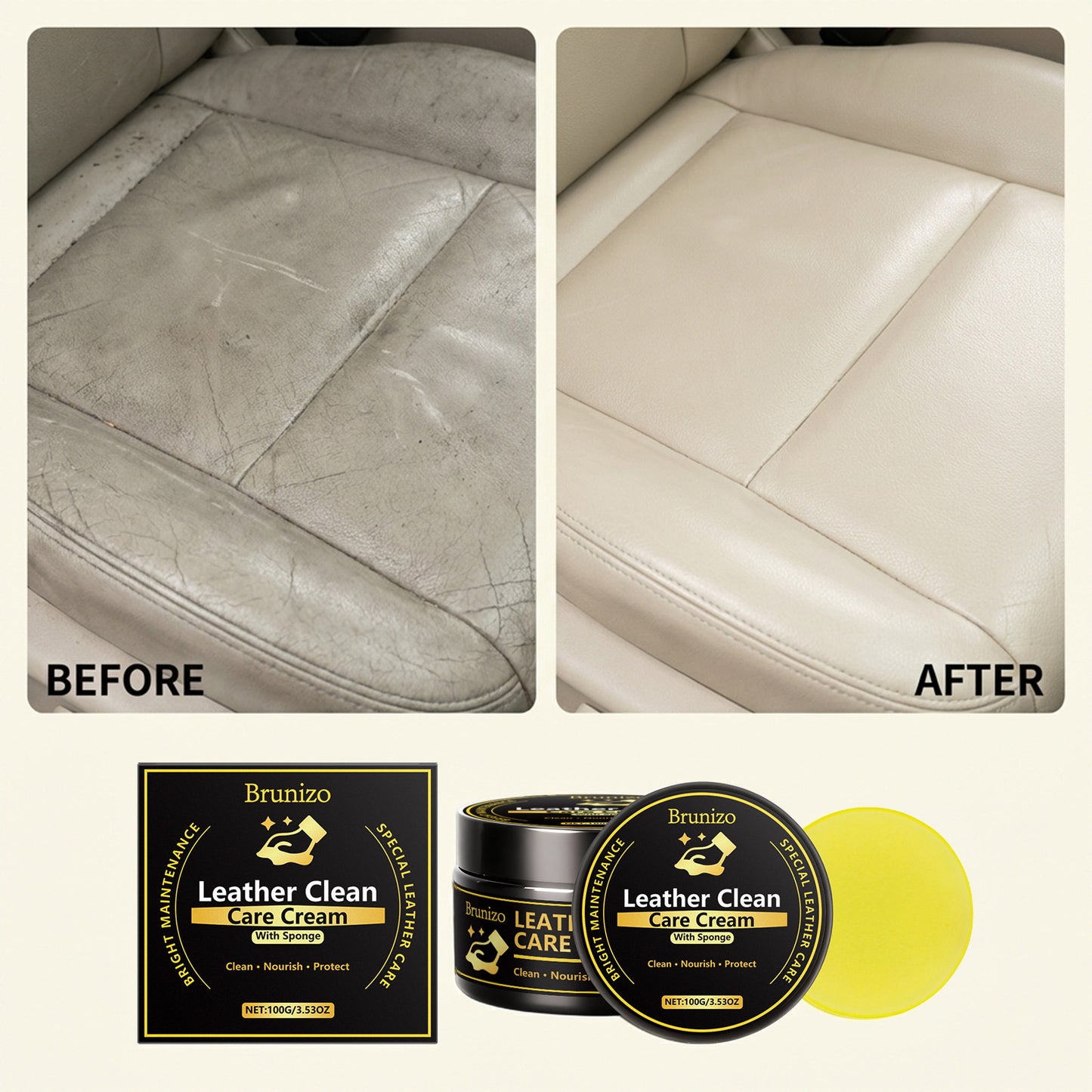 Leather Clean Care Cream