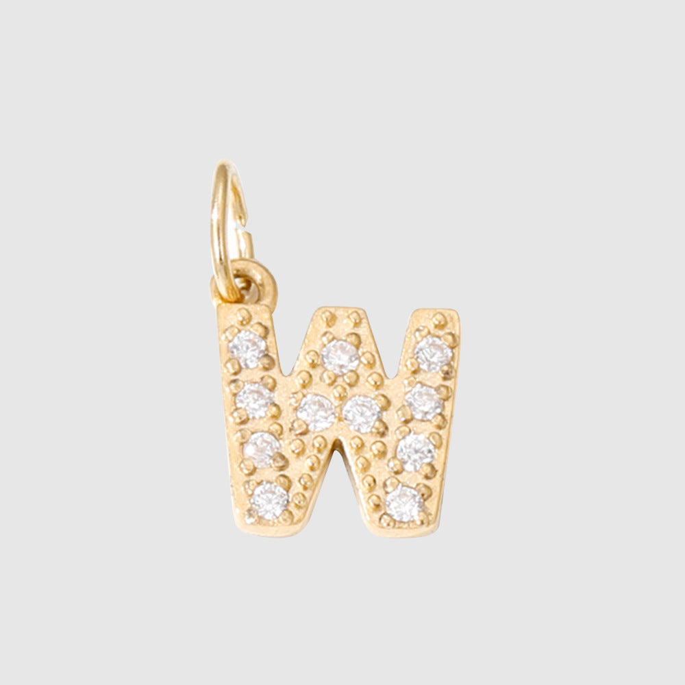 1 Piece 304 Stainless Steel Zircon Ion Plating 14K Gold Real Plated Letter Number Polished Stretch Adjustable Pendant DIY Jewelry Accessories
