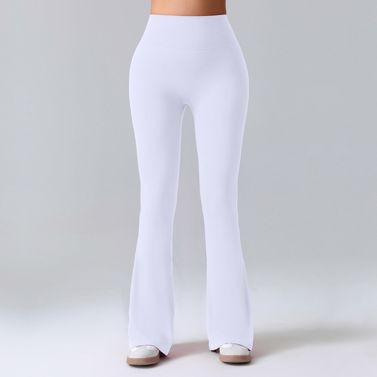Women's Summer Thin Yoga Pants, Hip-Lifting Flared Fitness Pants, Quick-Dry Stretch Sports Pants, Slim-Fit Bootcut Trousers