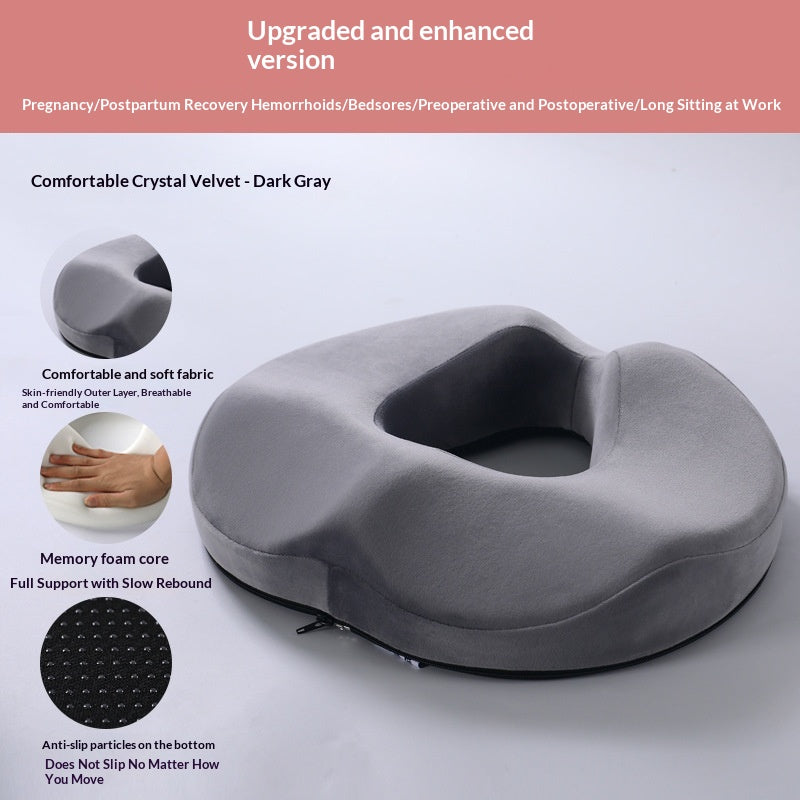 Office Seat Cushion Long-lasting Comfort For Extended Sitting, Breathable Summer Chair Butt Pad