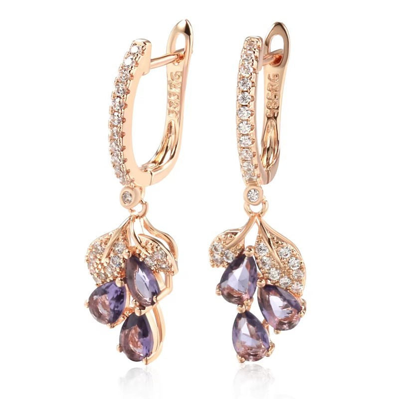 Rose Gold Fashion Trending Popular Daily Wear Women's Earrings Accessories