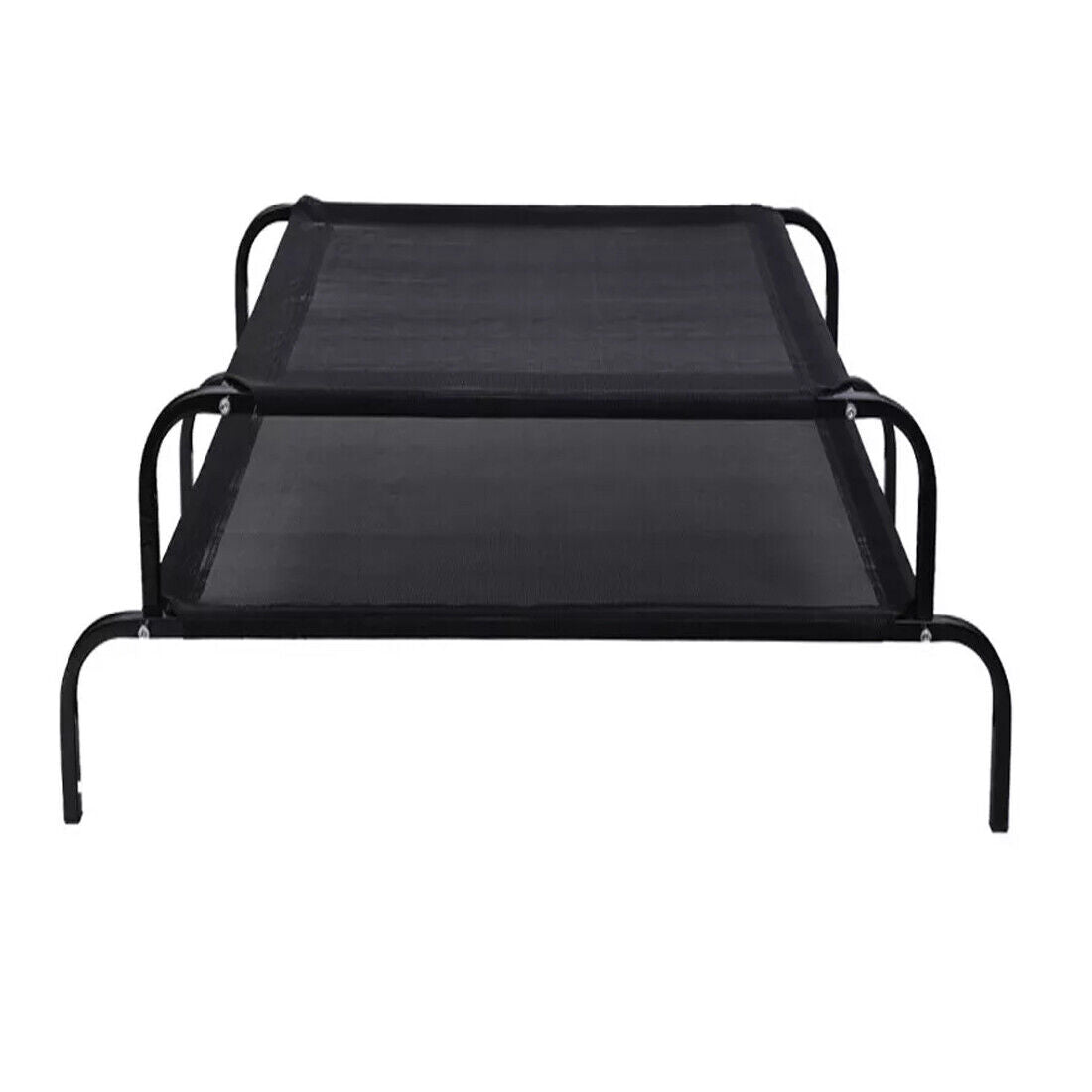 Elevated Dog Bed Pet Cat Mesh Camping Cot Indoor Outdoor Waterproof Two Size UK