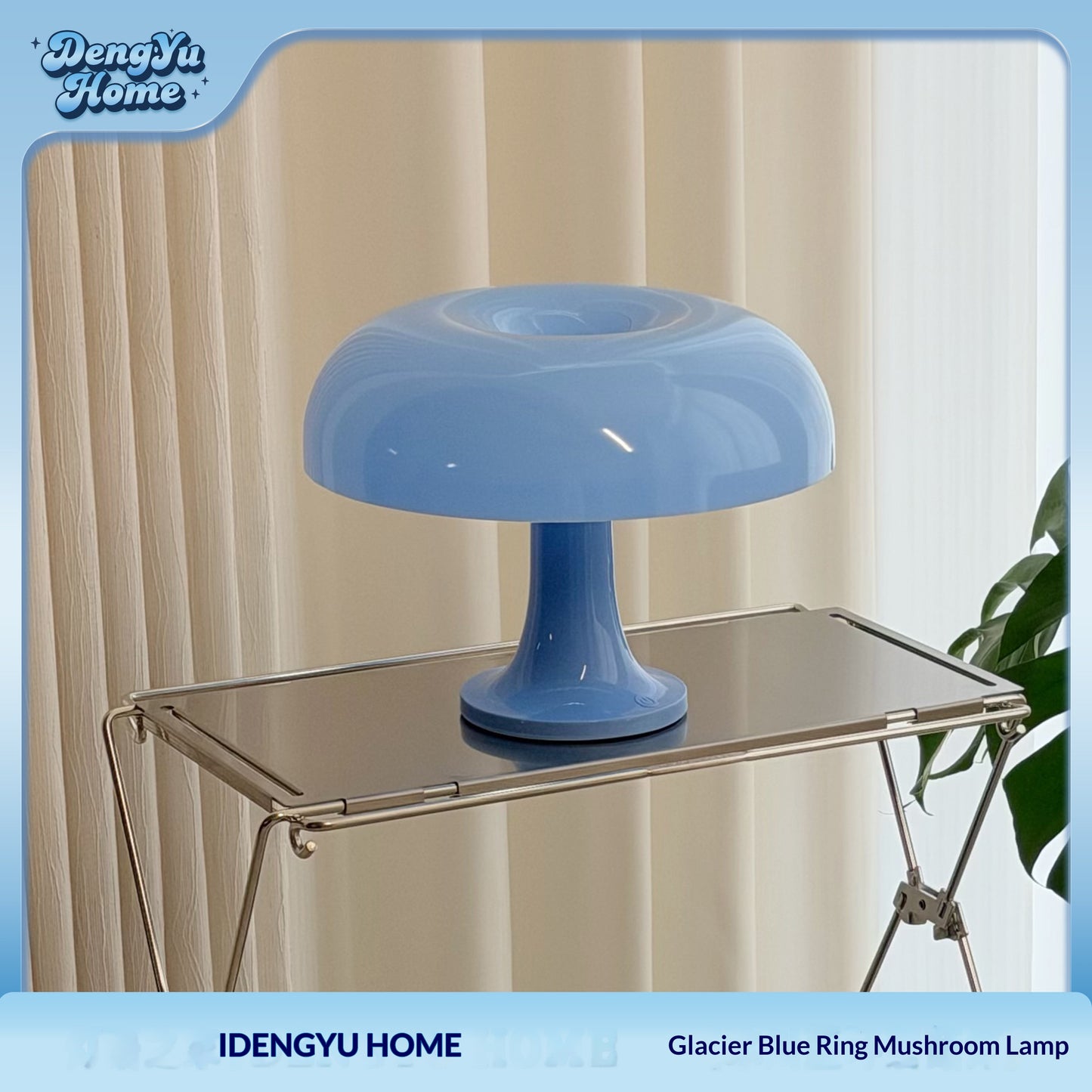 Decorative Charging Dimmable Ambiance Big Mushroom Table Lamp