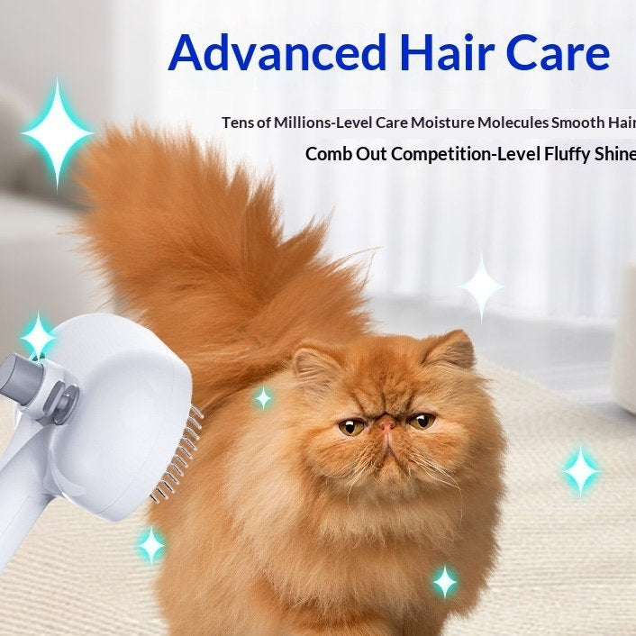 One-Click Fluff-Removal Pet Hair-Removing Spray Brush