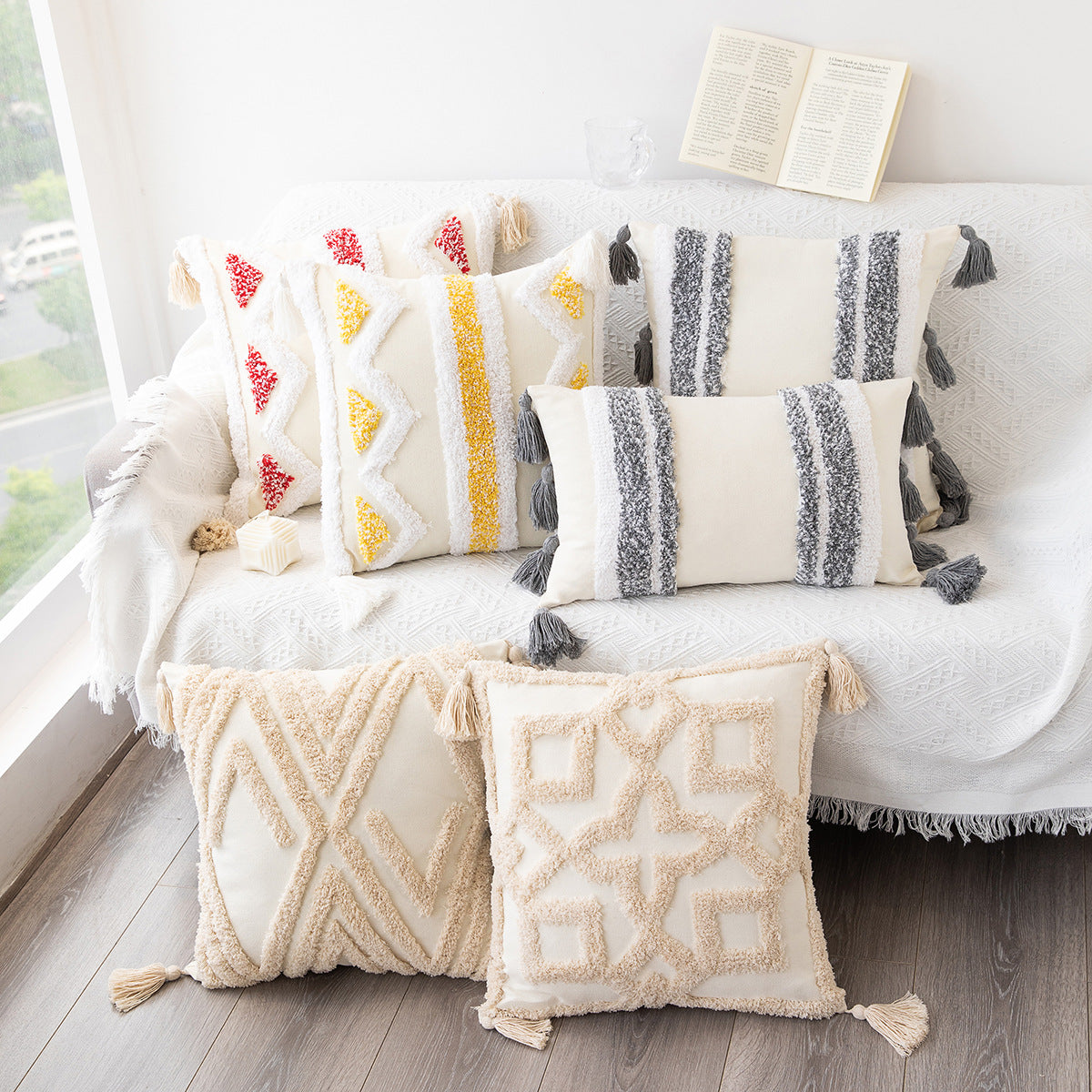 New Stylish Bohemian Throw Pillow Cover For Home Use
