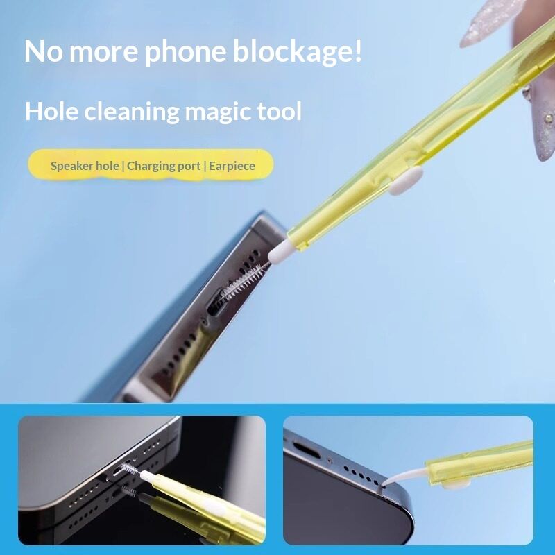 Phone Charging Port Dust Removal Tool Cleaning And Dust-removal Brush