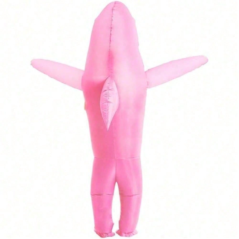 Perfect Valentine Gift, Shark Inflatable Costume, Adult Blow Up Halloween Party Outfit, Funny Group Cosplay For Birthday And Sporting Events