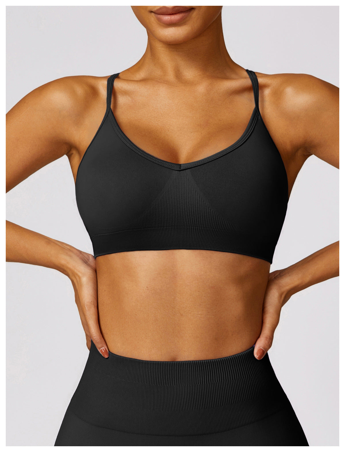 Women's Seamless Beauty Back Yoga Quick-drying Tight Exercise Underwear Bra