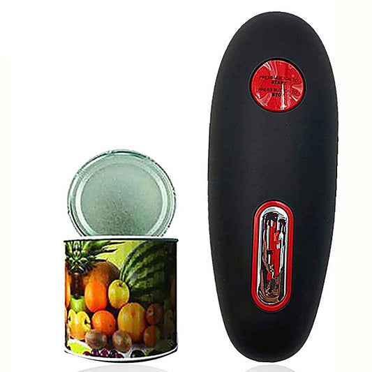 Automatic Can Opener One Touch Electric Jar Lid Opener Kitchen Bottle Tool