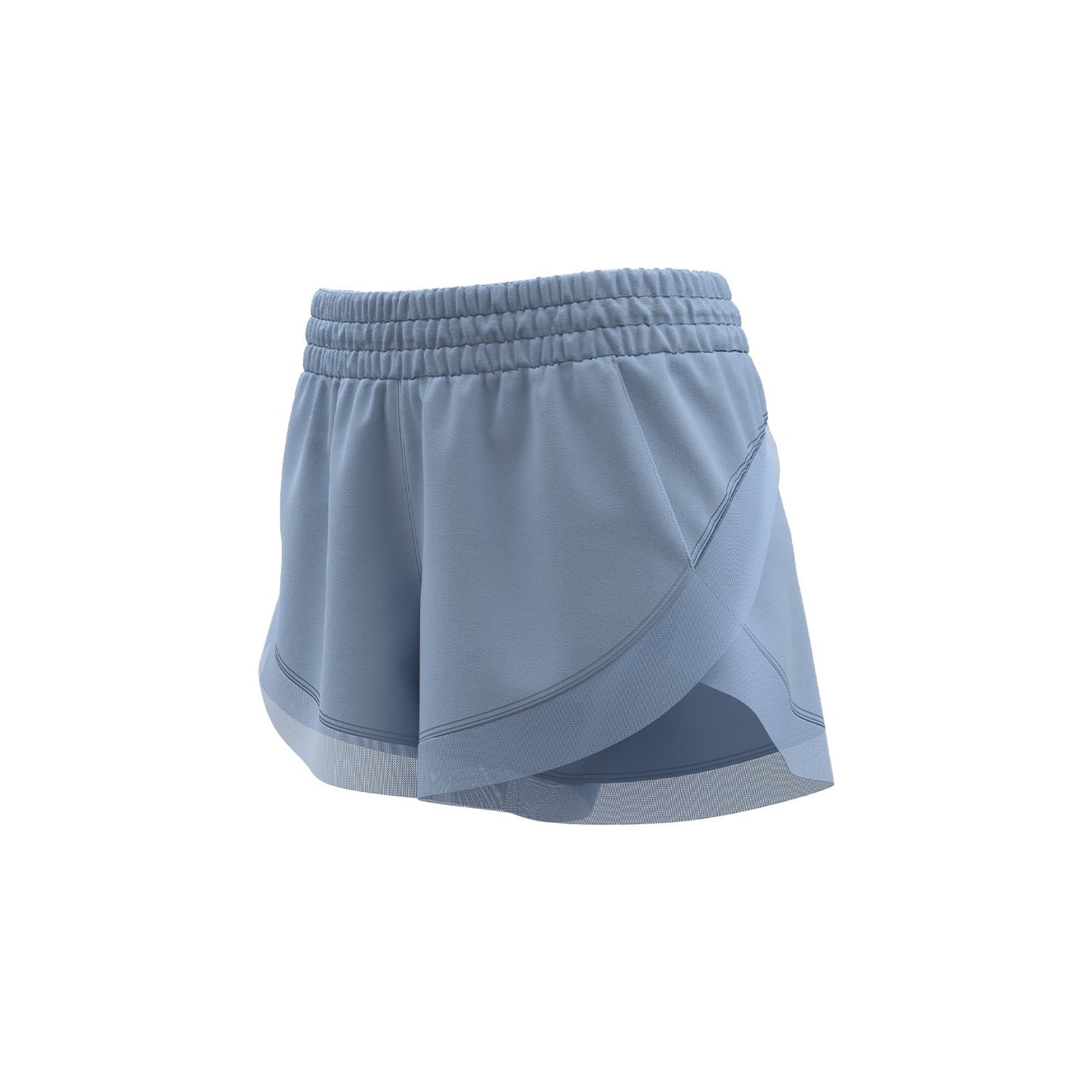 Workout Fitness Shorts, Seamless Bare-feel Yoga Shorts With Pockets