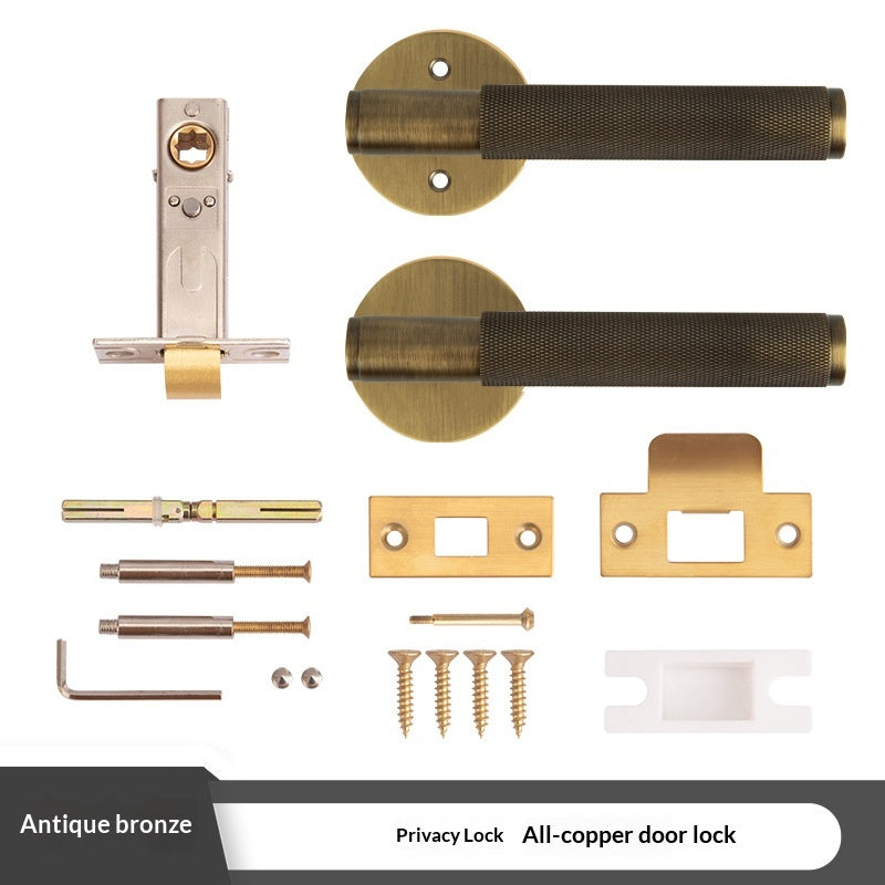 Keyless Door Handle For Home Bathrooms