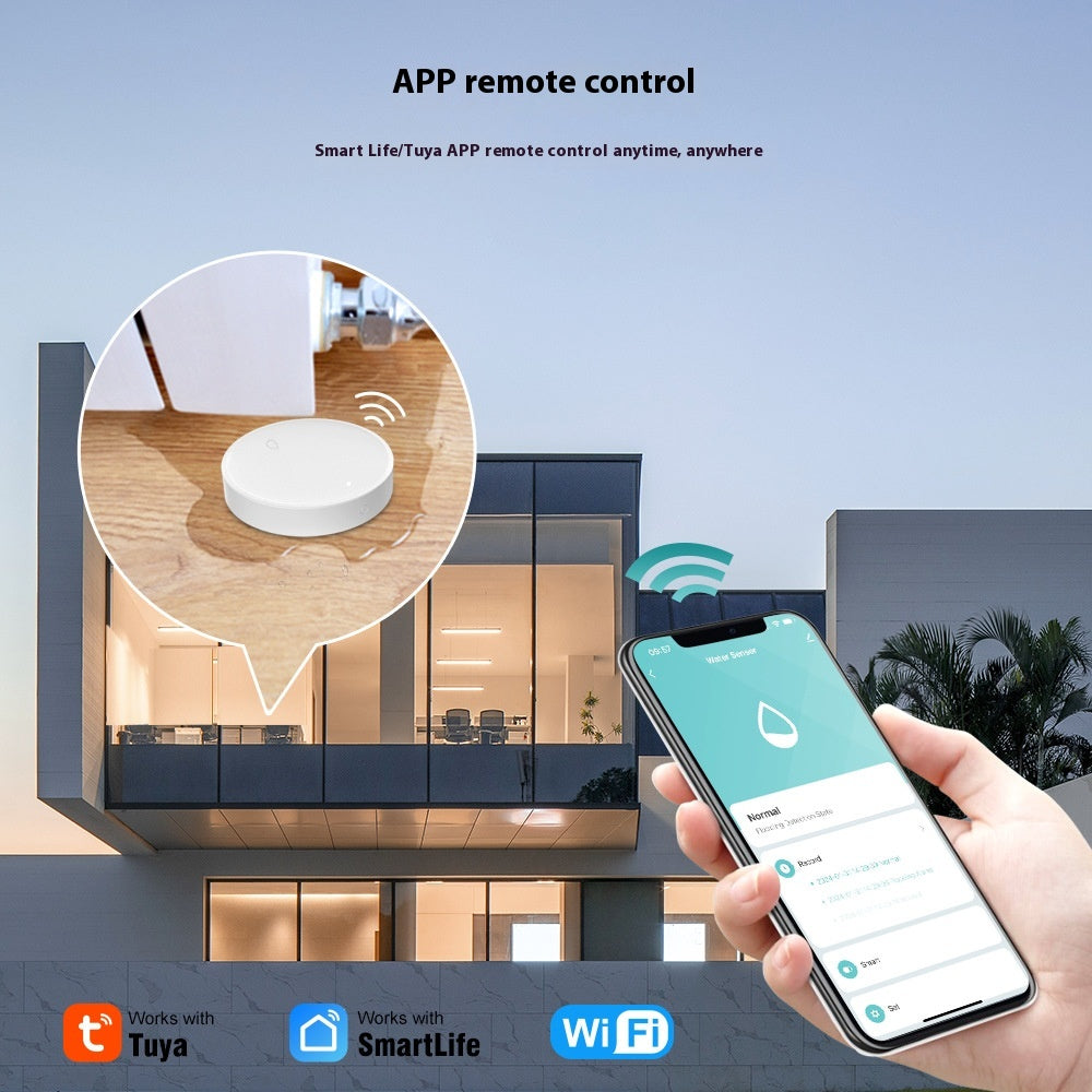 Water Immersion Sensor Wireless Intelligent Leakage Detection Alarm Smart APP Water Level Alarm