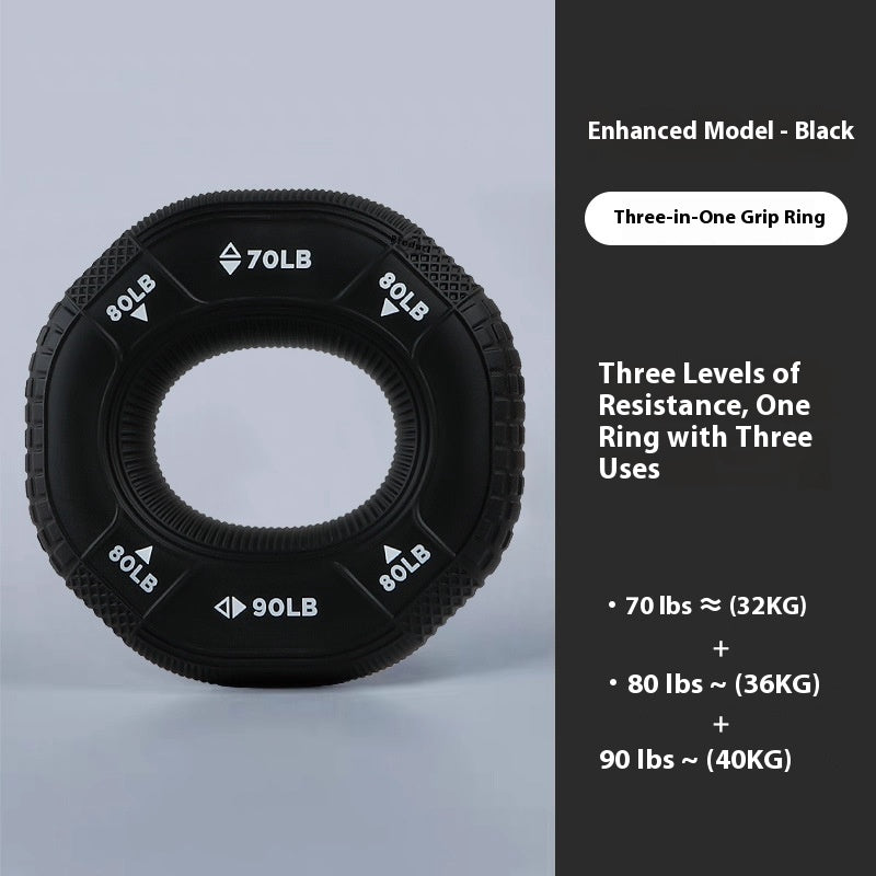 Silicone Grip Ring Decompression Decompression Building Up Arm Muscles Training Five Finger Strength Rehabilitation Grip Strength Exercise Hand Strength Equipment