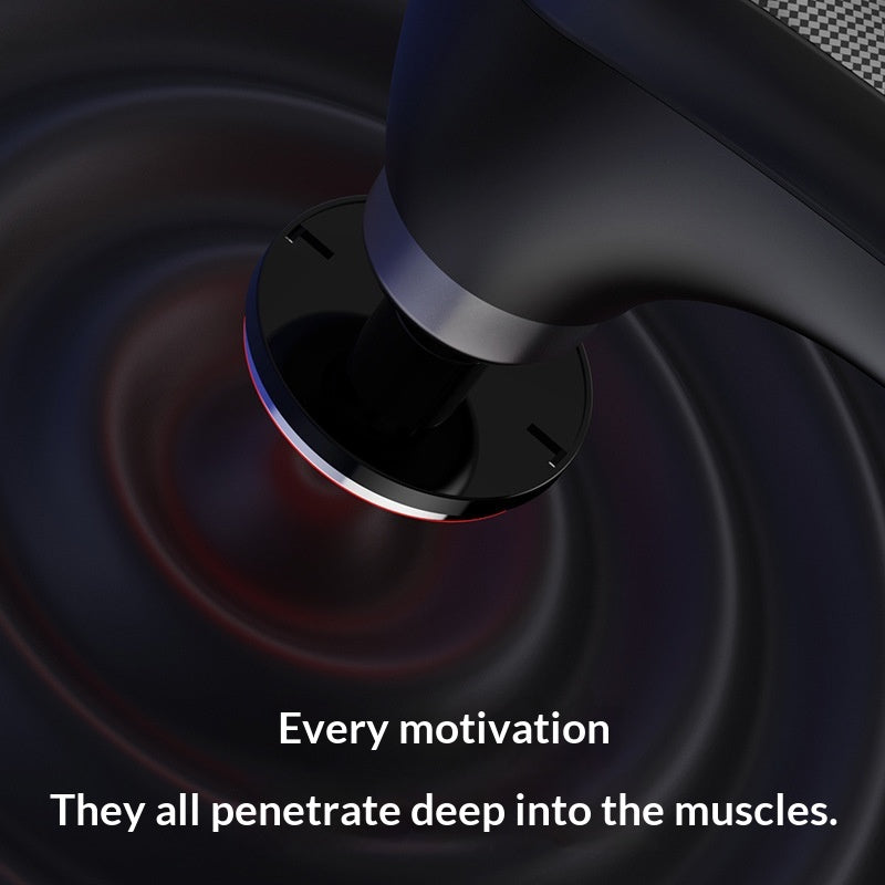 Fitness Muscle Relaxation Massager With Hot And Cold Compresses And Multi-level Adjustable Myofascial Release Gun
