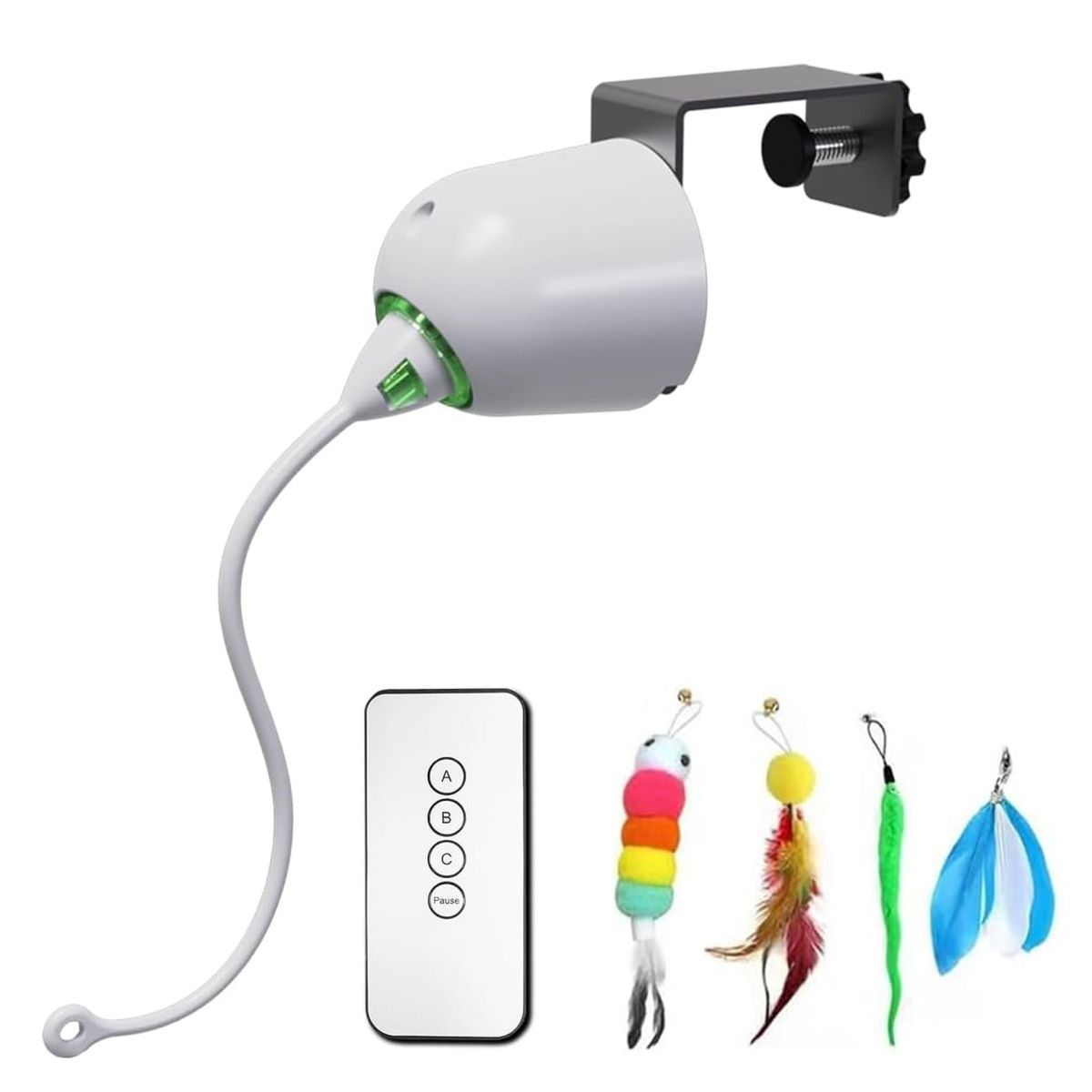Smart Cat Teaser Stick Interactive Toy Door Hanging With Remote
