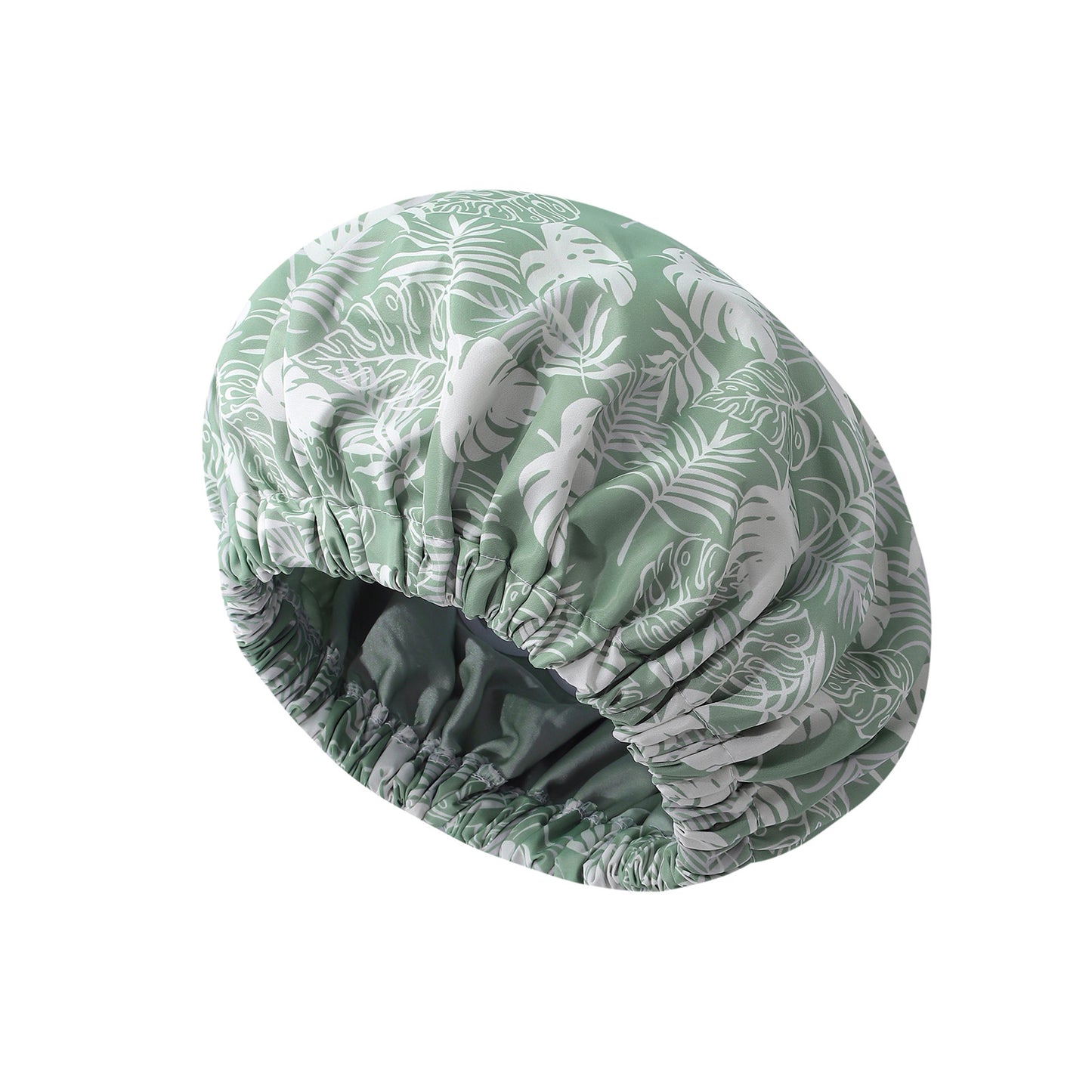 Silk-like Silk Fabric Bath Cap Premium Bathing Cap