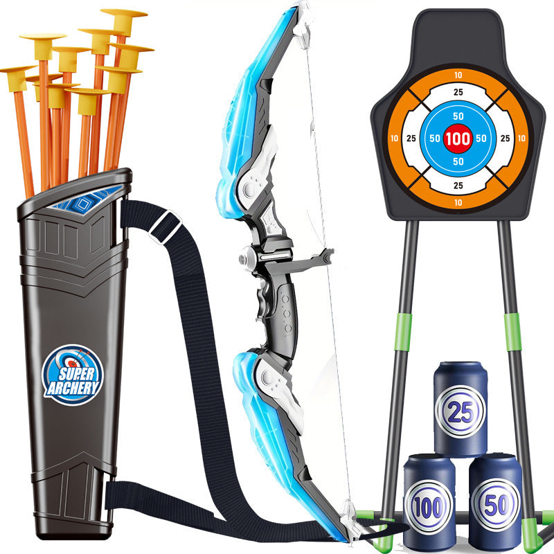 Children's Bow And Arrow Toy Quiver Target Archery Indoor Boys Girls Outdoor Leisure Entertainment Equipment Toy Wholesale