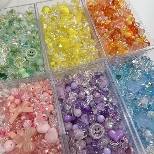 Acrylic Scattered Beads Handicraft DIY Material Wholesale Bead Accessories