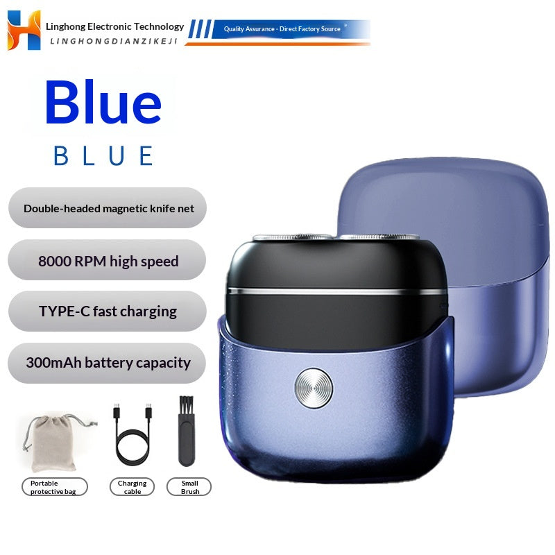 Full-body Washable Dual-head Magnetic Electric Shaver
