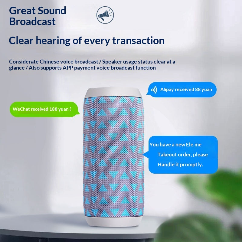 Portable Waterproof Home Bluetooth Speaker