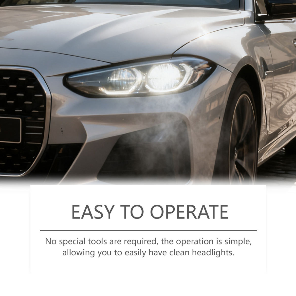 HOMONTH Headlight Care Product For Car Headlights, Daily Cleaning And Repair Of Yellowed Surfaces And Scratches.