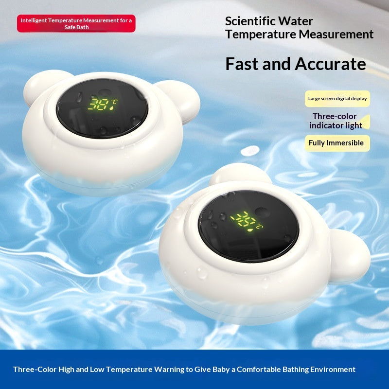 Mother-and-baby Gift Toy Baby Bath Water Temperature Tester With Visual Display