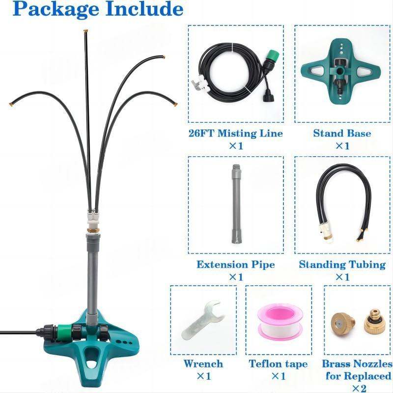 Standing Mist-cooling System Outdoor Atomizing Cooling Sprinkler