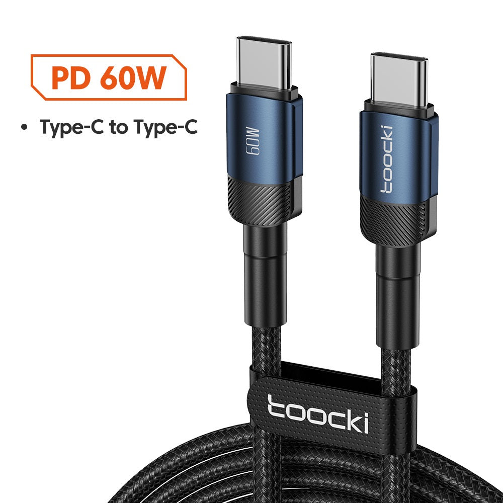 Aluminum Alloy Data Cable Type-C 5A Fast-Charging Cable
