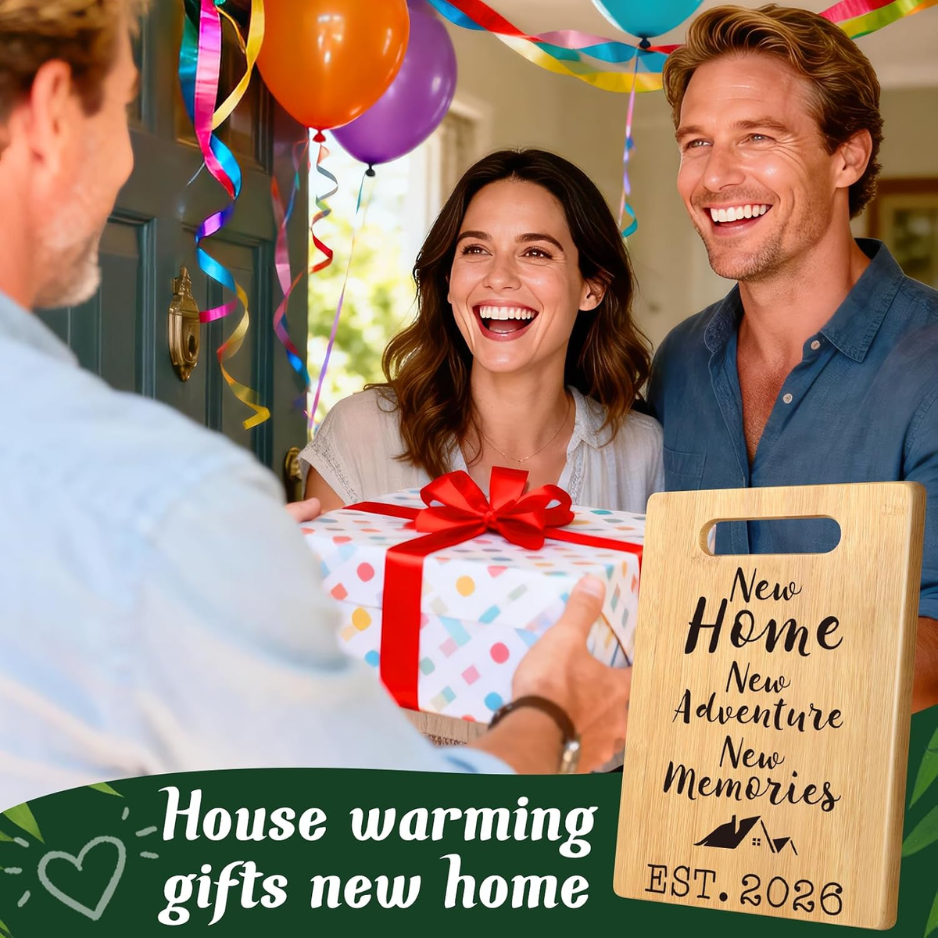 Housewarming Gifts New Home Cutting Board 2026 Apartment Gift Idea New Adventure Memories