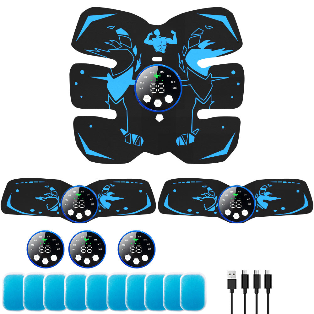 Pulse Abdominal Fitness Instrument Muscle Eye Massager Abdominal Stickers Rechargeable