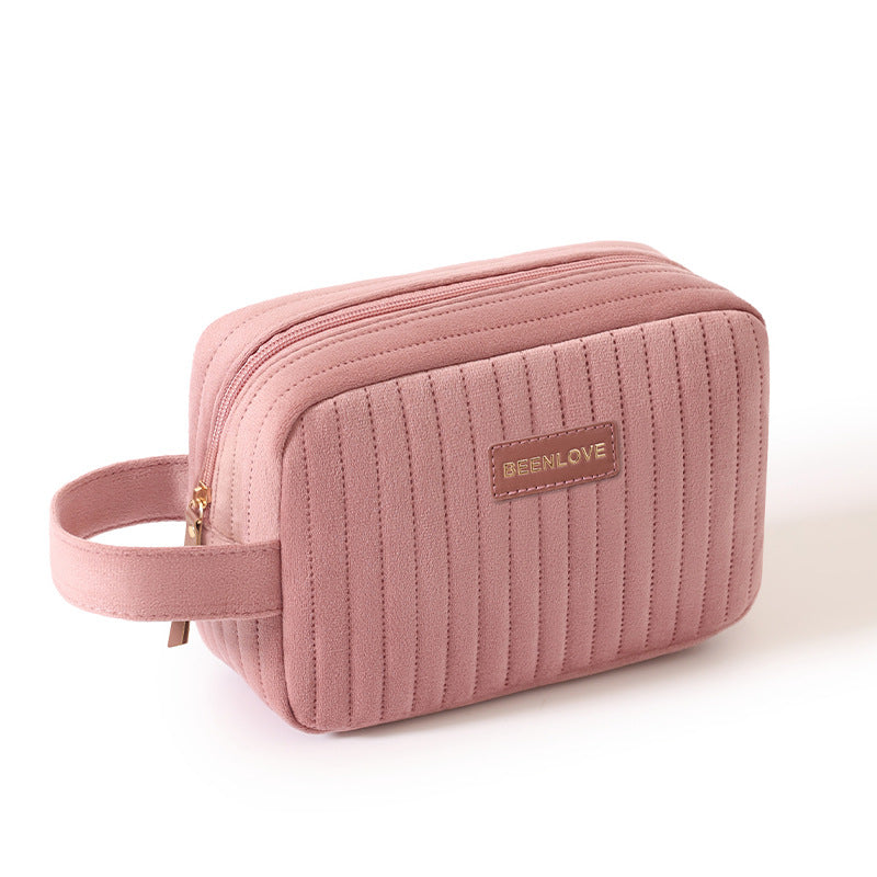 Womens Large-Capacity Portable Makeup Bag
