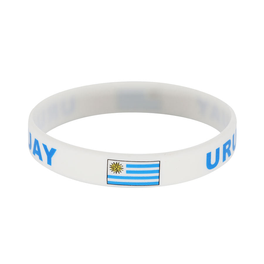 Multi Country Flag Silicone Bracelet Set, World Soccer Football Tournament Wristbands, Unisex Rubber Sports Wristband, Patriotic Stretch Bracelets For Fans Gift