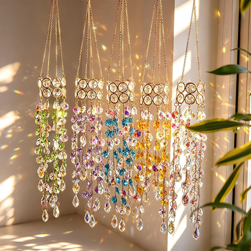 Light And Shadow Hanging Ornament Home Decor Pendant Imitation Willow Branch Sun Catcher