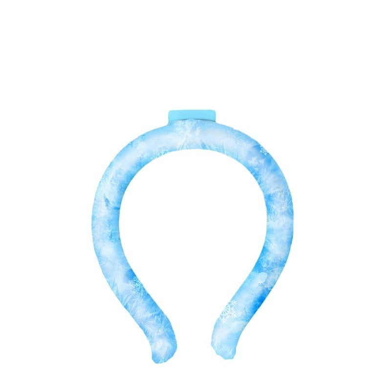 Portable Neck-Hanging Cooling Ice Ring PCM