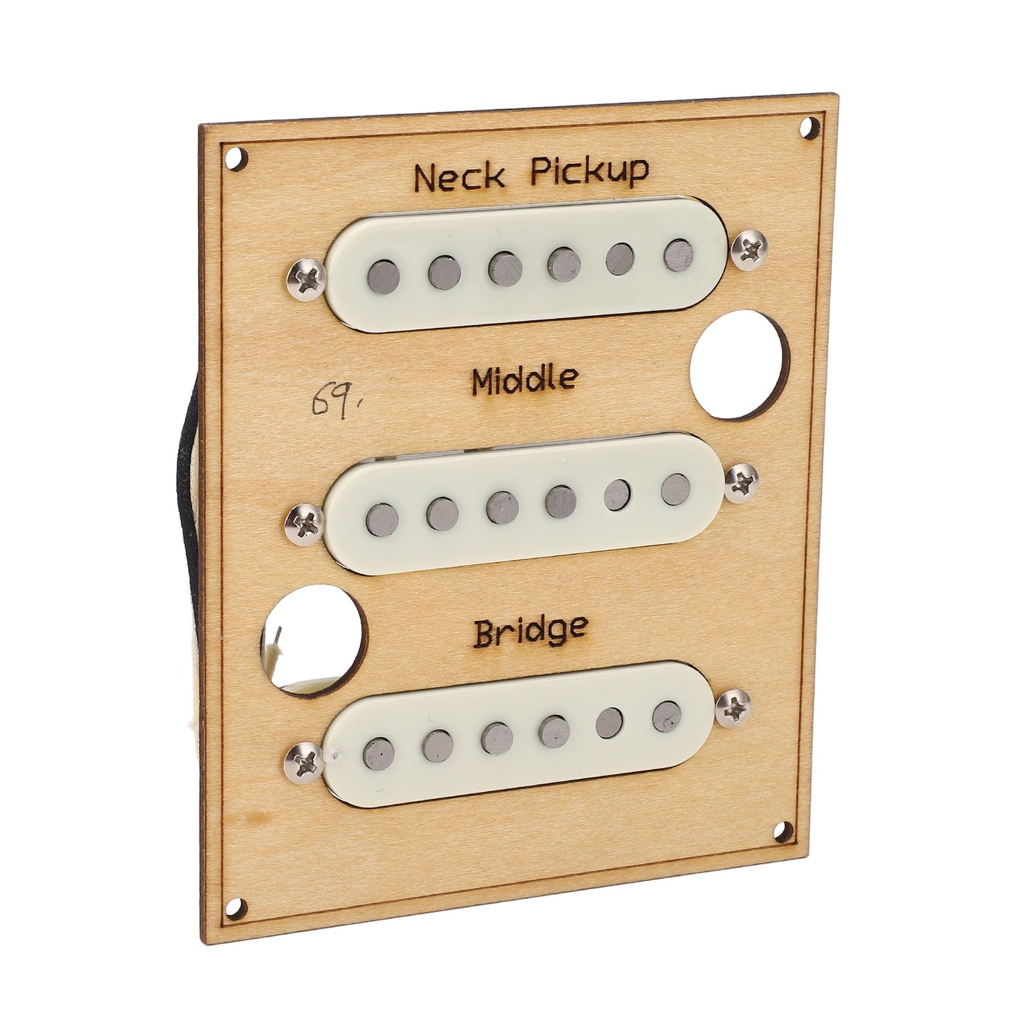 Electric Guitar Body Replacement For TL Style Poplar Wood Unfinished Stringed Instrument Body