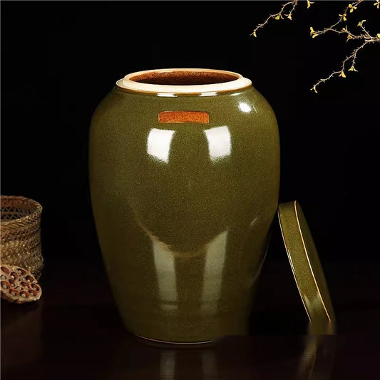 Jingdezhen Ceramic Tea Storage Jar Craft Decoration