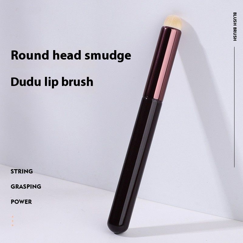 Round Head Lipstick Blending Brush Concealer Portable Lip Makeup Brush
