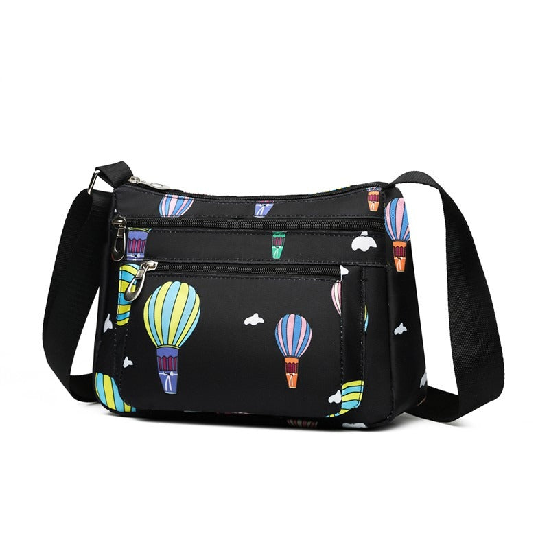 Only Self Pickup---New Fashion Middle-Aged & Elderly Women's Casual Nylon Oxford Crossbody Bag, Multi-Functional Shoulder Bag For Mom