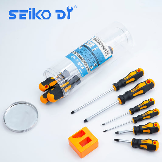 10-Piece Screwdriver Set, 3-6inch Screwdrivers, Household Tools, Hand Tools