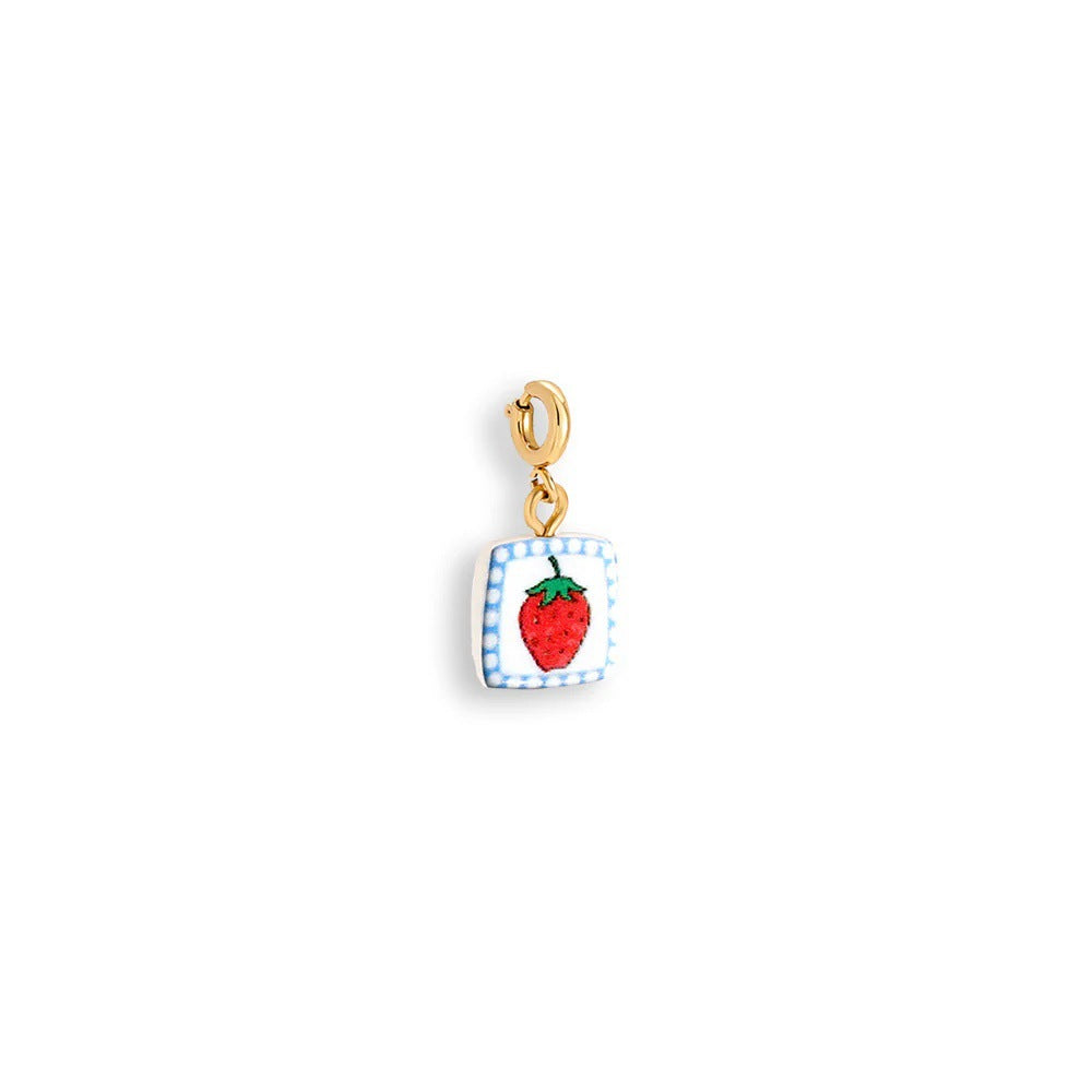 Stainless Steel Fruit Series Pendant Accessories