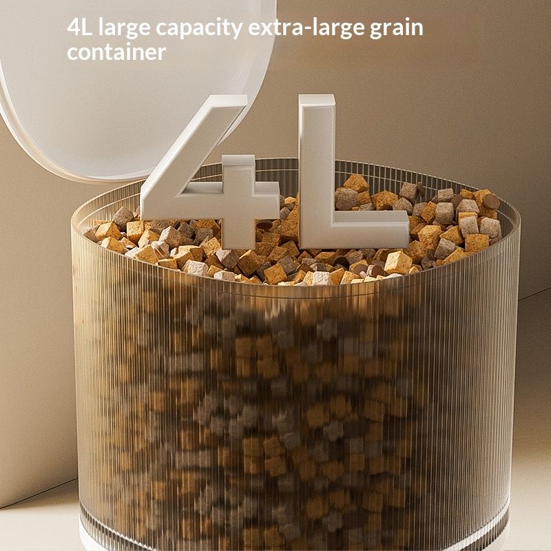 Smart Automatic Pet Feeder Is Detachable