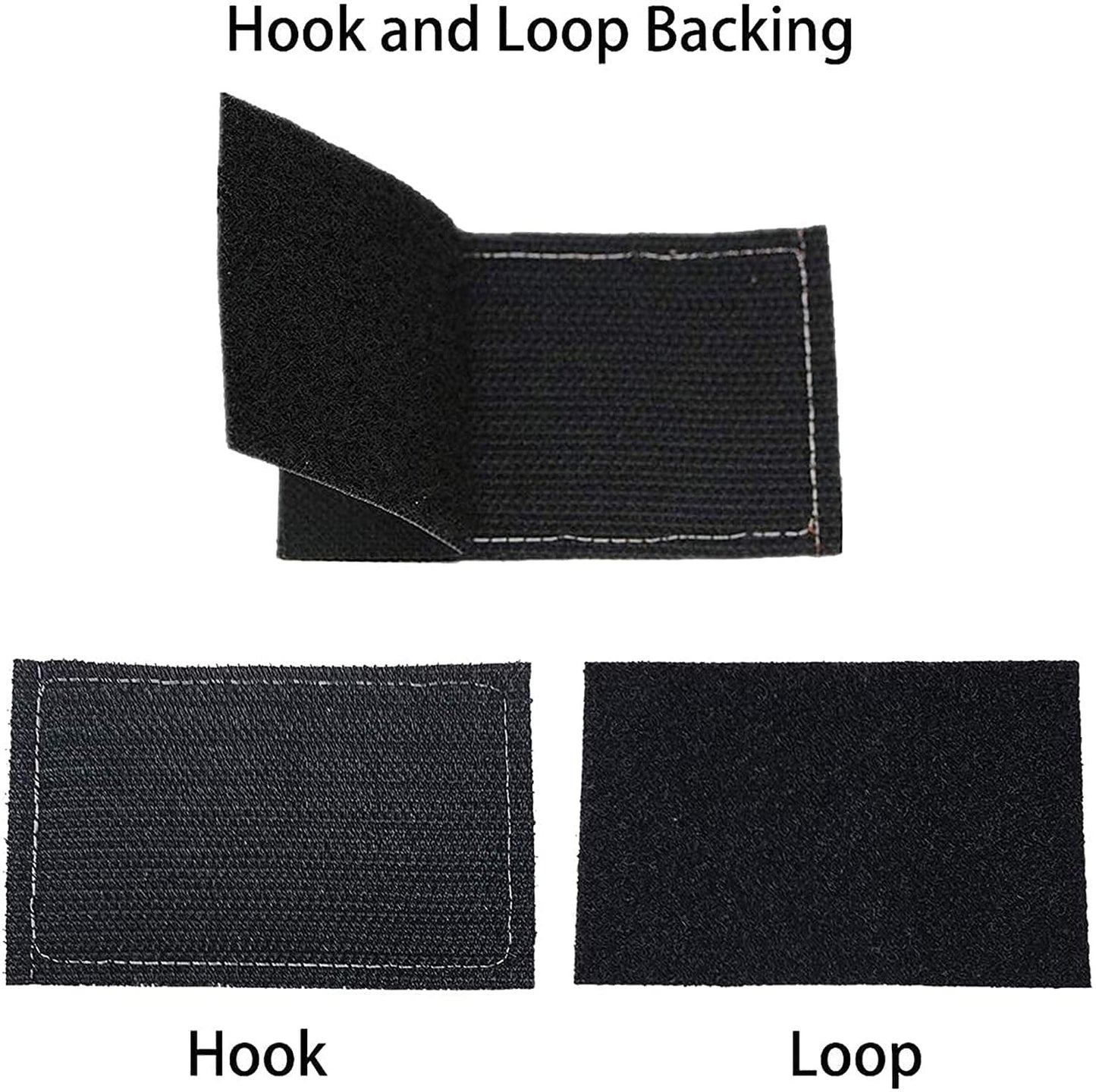 Retro Minimalist Personalized Accessories Outdoor Velcro