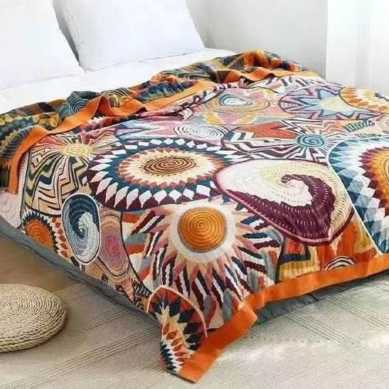 Pure Cotton Gauze Singledouble Summer Cooling Blanket