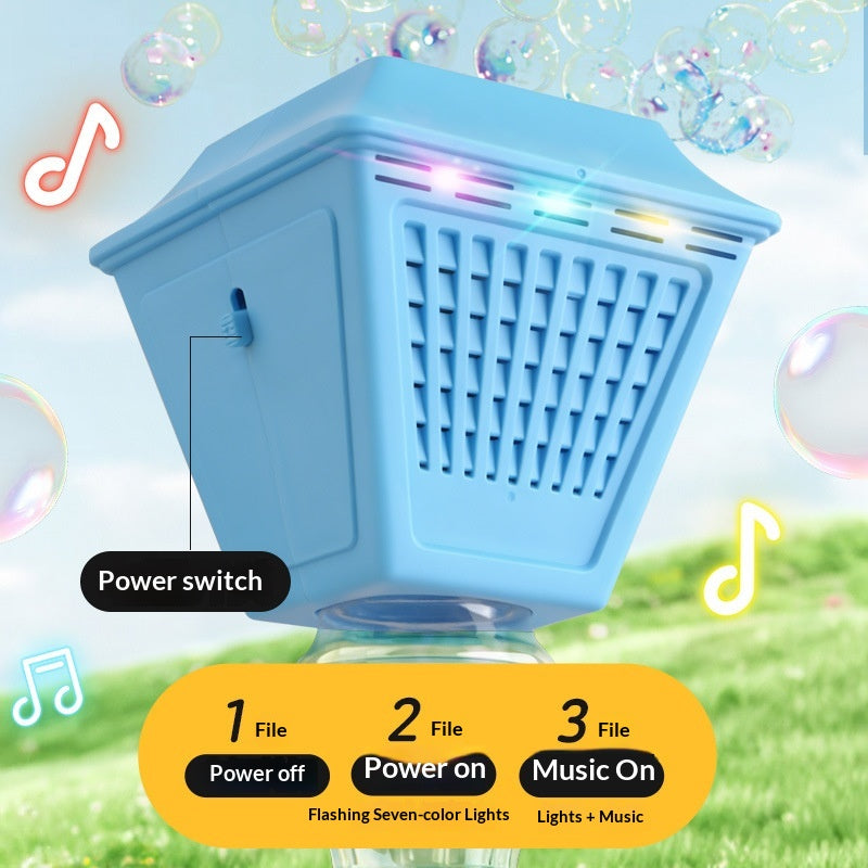 Outdoor Streetlight Bubble Machine Childrens Toy