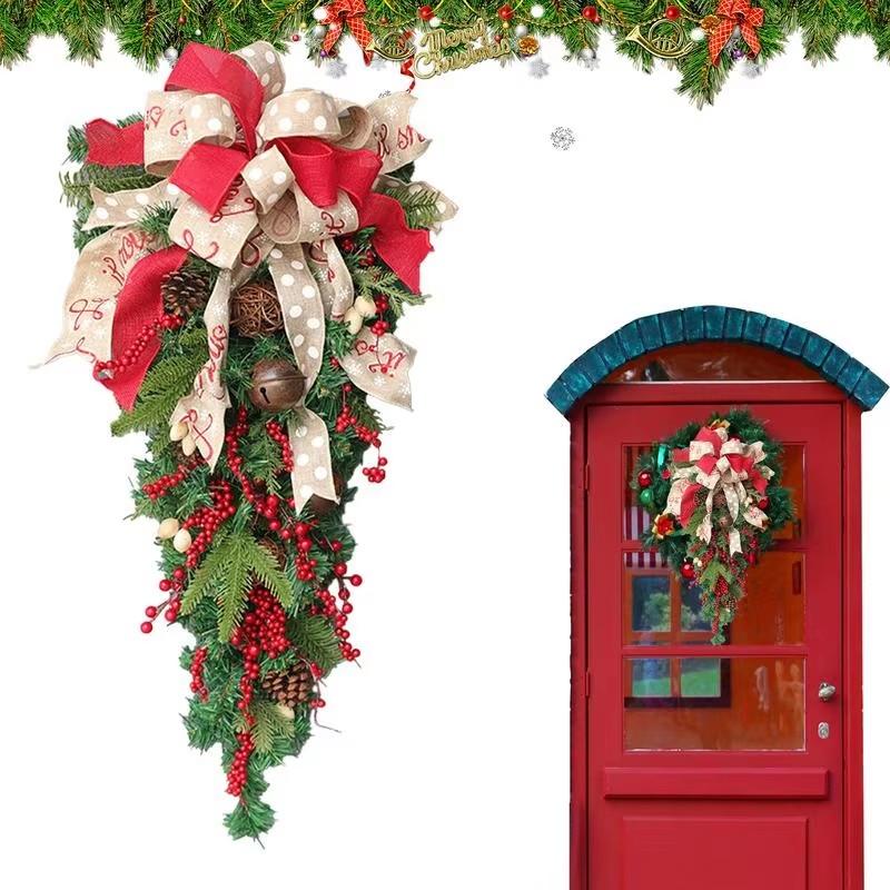 A Christmas Door Hanging Christmas Decorations Holiday Accessories Birthday Party Supplies