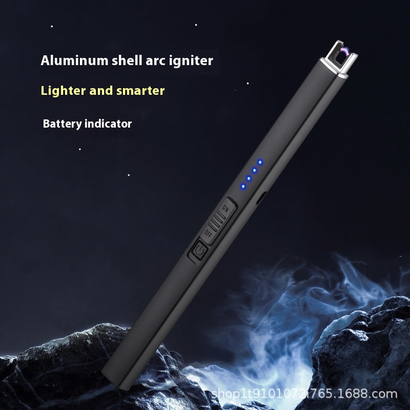 Gas Stove Outdoor Barbecue Metal Lighter Pulse Charging Igniter