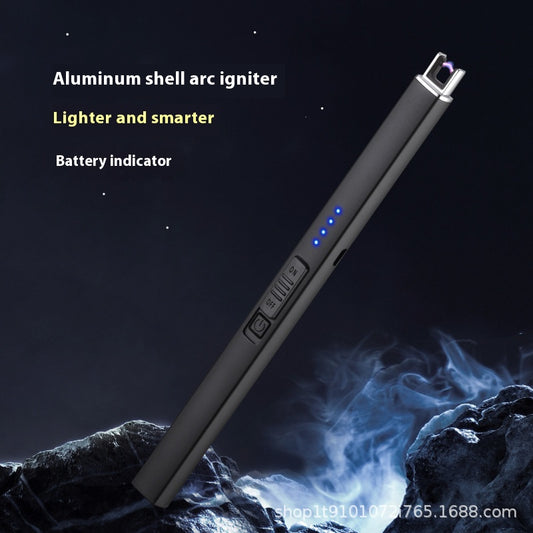 Gas Stove Outdoor Barbecue Metal Lighter Pulse Charging Igniter