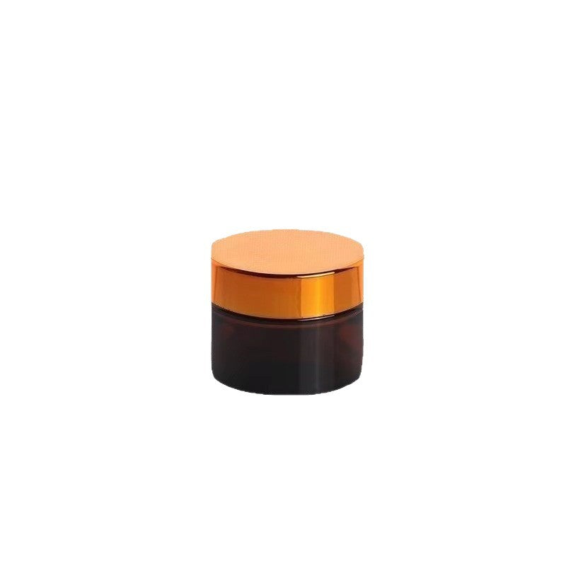 Amber Glass Cream Jar For Light-sensitive Products