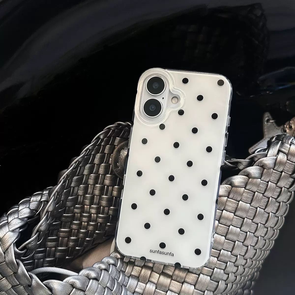 New IMD White Backed Case For Mobile Phones
